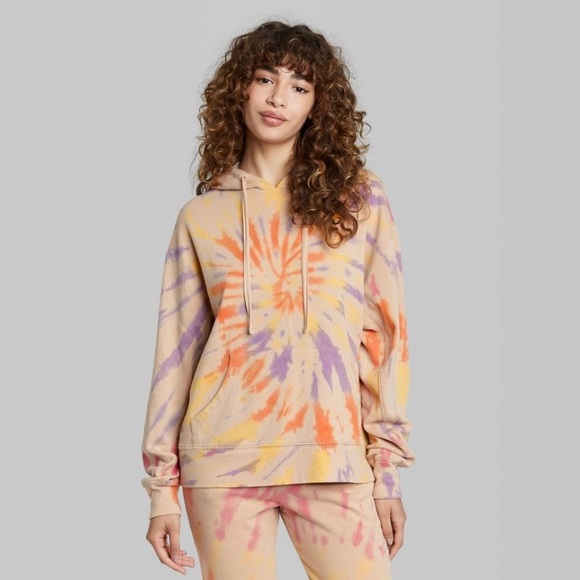 ⏰Oversized Tie Dye Wild Fable Hoodie NWT